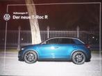 Brochure du Volkswagen T-ROC R 2019, Enlèvement ou Envoi, Volkswagen