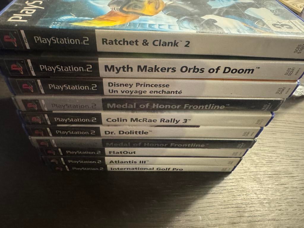 Jeux PS2, Enlèvement ou Envoi, Comme neuf