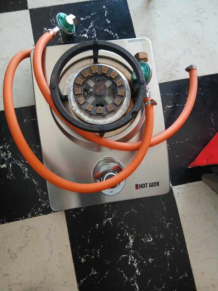 Gas brander, Ophalen, Gas