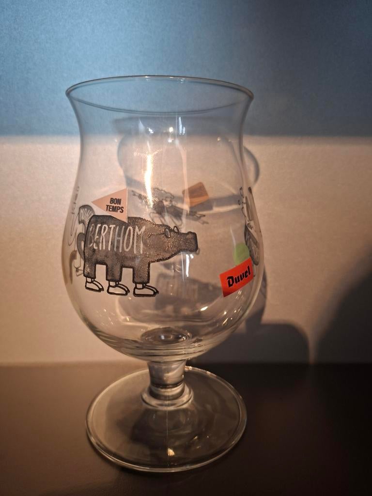 Verre Duvel Berthom, Collections, Enlèvement ou Envoi, Duvel