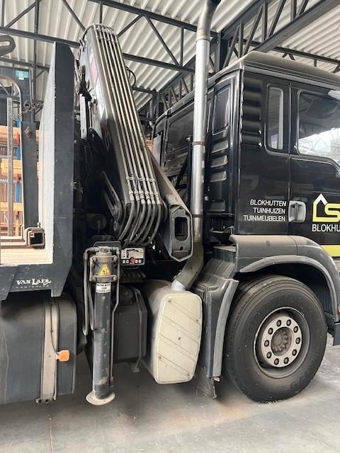 Camion MAN, Autos, Camions, Entreprise, MAN, Diesel, Euro 3, 2 portes, Automatique, Noir, Noir, Velours, Enlèvement