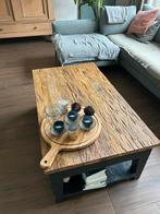 Landelijke salontafel, Huis en Inrichting, Tafels | Salontafels, Ophalen, Gebruikt, 100 tot 150 cm, 50 tot 100 cm