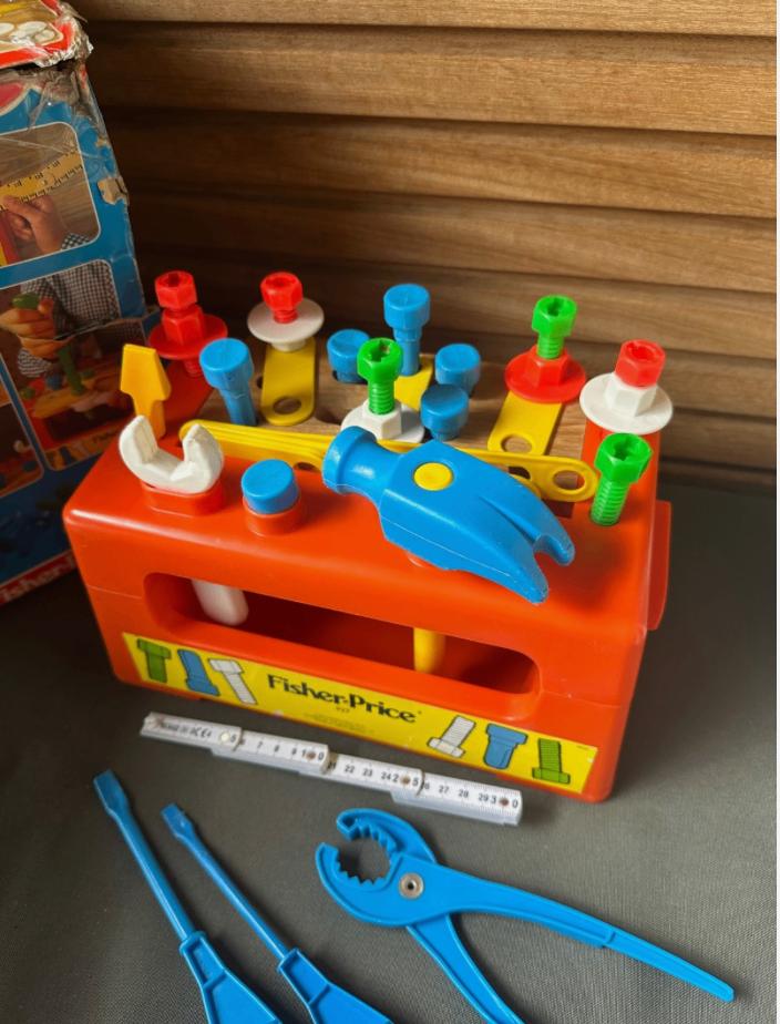 Etabli de jeu Fisher-price vintage, Enfants & Bébés, Jouets | Fisher-Price, Utilisé, Autres types, Envoi