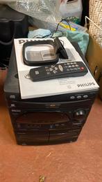 Chaine HIfi Philips complète, TV, Hi-fi & Vidéo, Chaîne Hi-fi, Enlèvement, Utilisé, Haut-parleurs, Philips