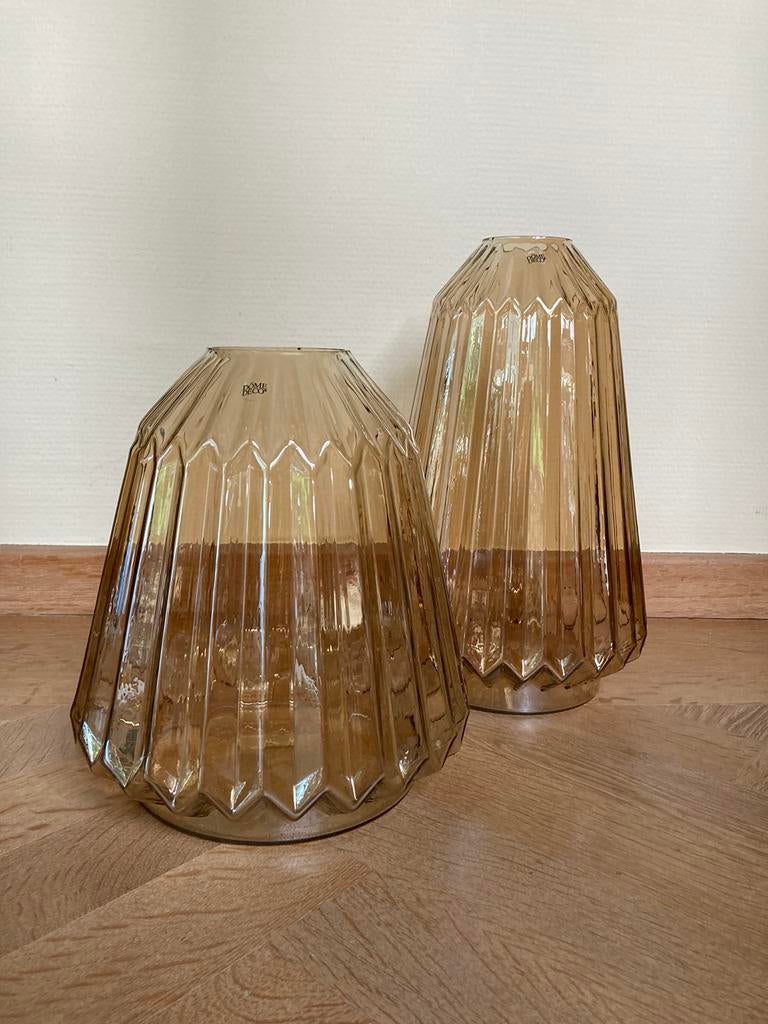 Set van 2 siervazen Dôme Deco, Ophalen, Nieuw