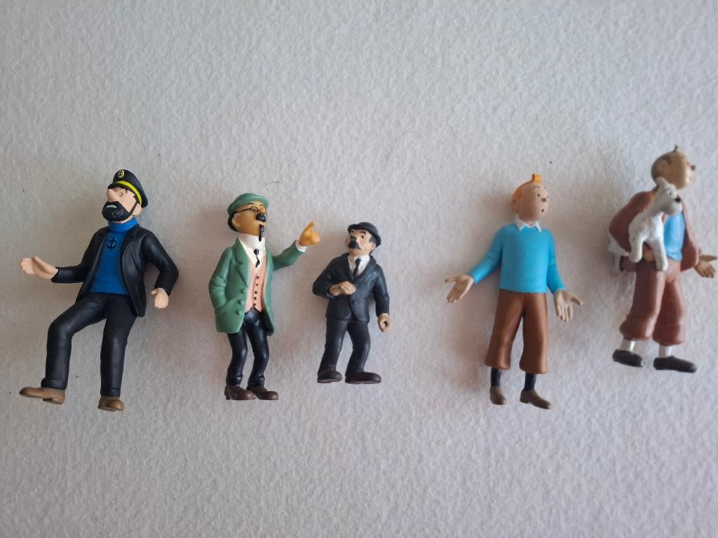 Diverses figurines de Tintin, Ophalen of Verzenden, Gelezen, Hergé