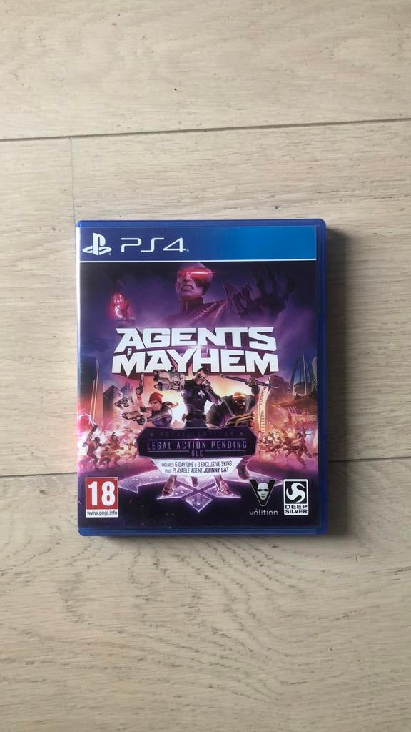 Agents of Mayhem - Édition commerciale (PS4)., Enlèvement, Aventure et Action, À partir de 18 ans