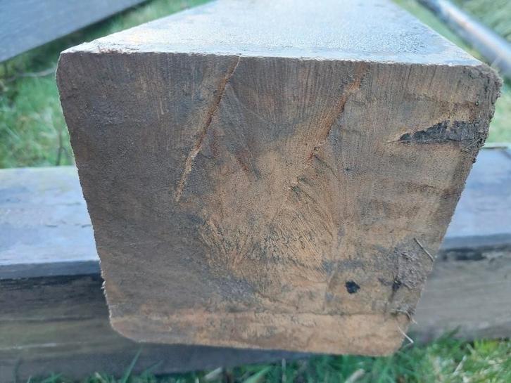 Authentiek teruggewonnen hout uit 1956 voor timmerwerk, Doe-het-zelf en Bouw, Hout en Planken, Gebruikt, Minder dan 200 cm, 50 mm of meer