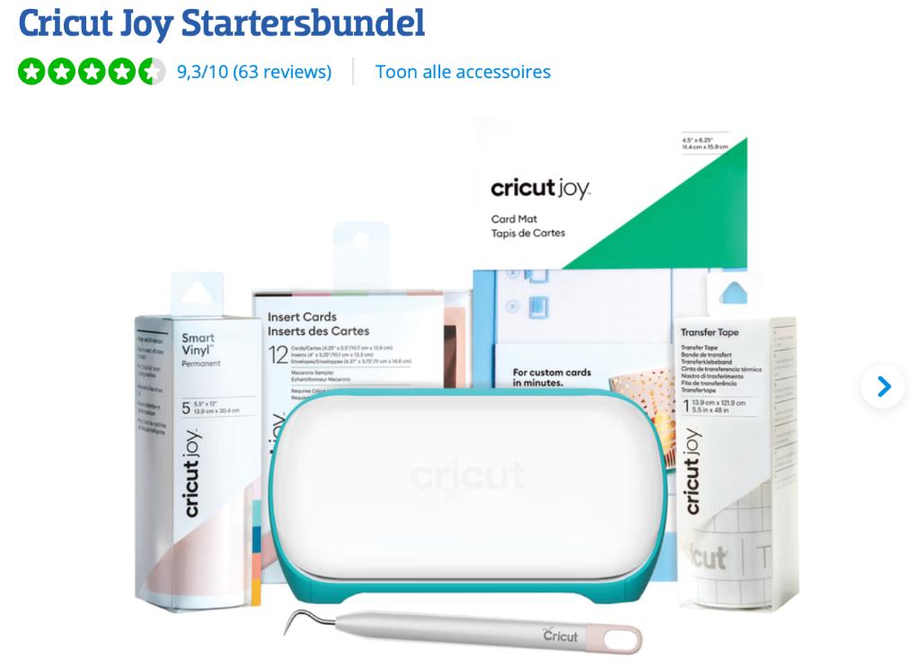 Cricut Joy, Hobby en Vrije tijd, Ophalen of Verzenden, Nieuw, Machine, Cricut