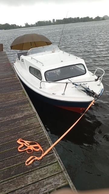 te koop bootje, Watersport en Boten, Ophalen, Gebruikt, Polyester, Tot 6 meter