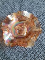 Art decor glazen carnival schaal, Antiek en Kunst, Ophalen