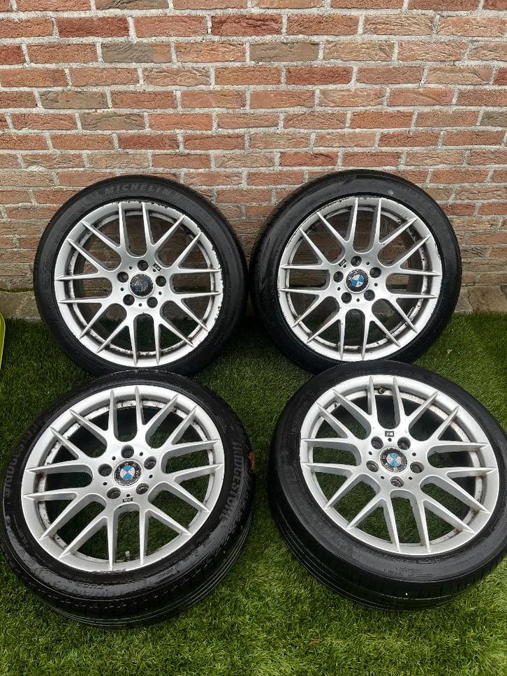 BMW 18” M Velgen – 5x120 – 225/45 R18, Auto-onderdelen, Banden en Velgen, Banden en Velgen, 18 inch, 245 mm, Personenwagen, Gebruikt