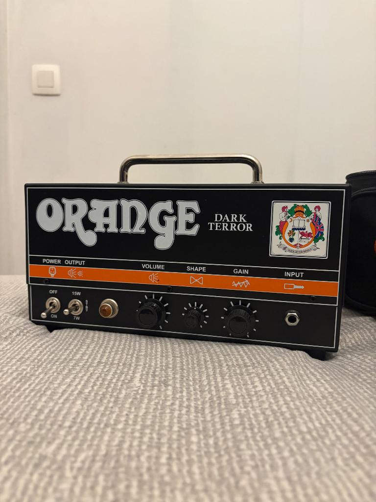 Orange Dark Terror gitaarversterker, Muziek en Instrumenten, Versterkers | Bas en Gitaar, Ophalen, Zo goed als nieuw, Gitaar, Minder dan 50 watt