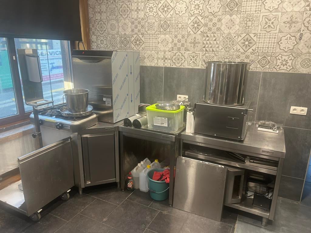 Inoxe keuken, Ophalen, Gebruikt, Inox Meubilair