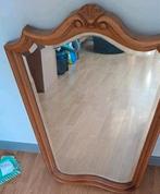 miroir impeccable chêne 85cm haut x 60 x 45 bas, Maison & Meubles, Accessoires pour la Maison | Miroirs, Enlèvement