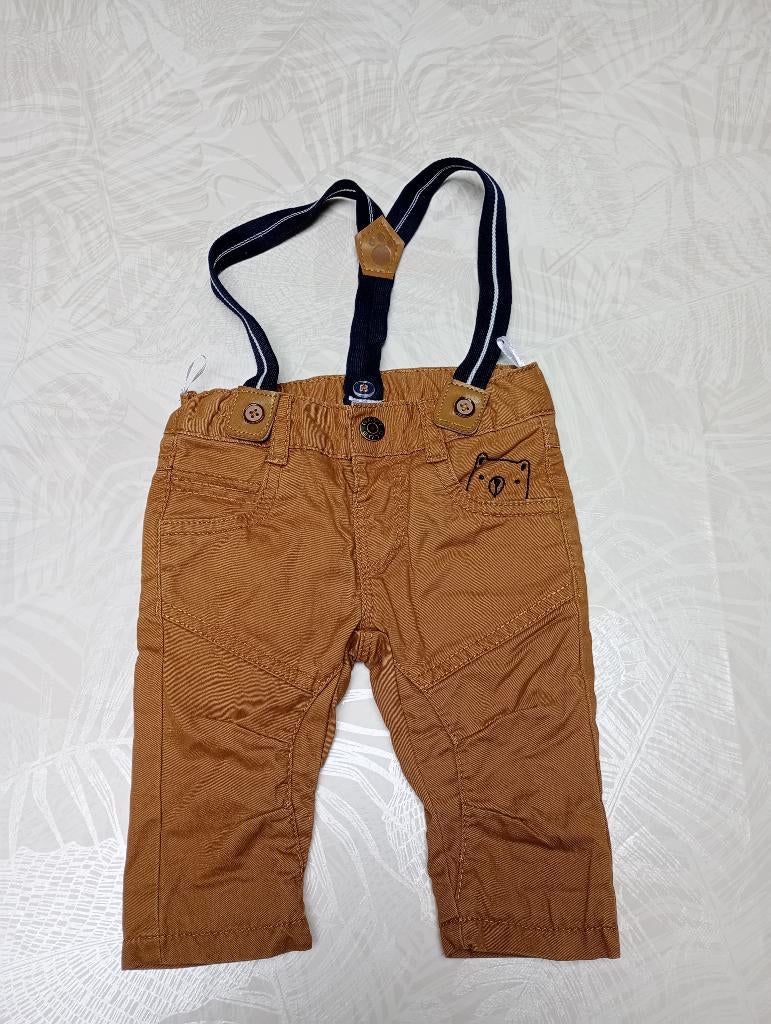 62 Pantalon bretelles, Enfants & Bébés, Vêtements de bébé | Taille 62, Enlèvement ou Envoi, Pantalon