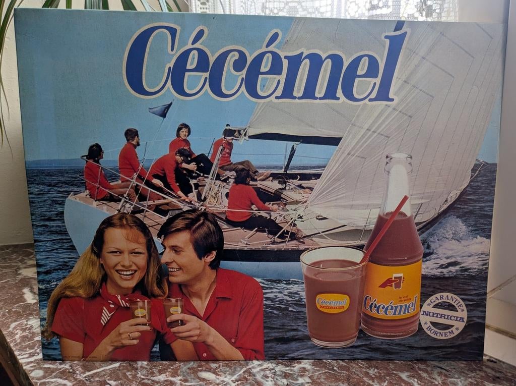 Carton pub cécémel Top état, Collections, Enlèvement ou Envoi