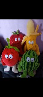 Lot de peluches collection fruits et légumes, Enlèvement