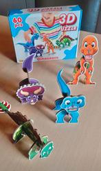 Dinosaurus puzzels 3D, Kinderen en Baby's, Speelgoed | Kinderpuzzels, Ophalen of Verzenden
