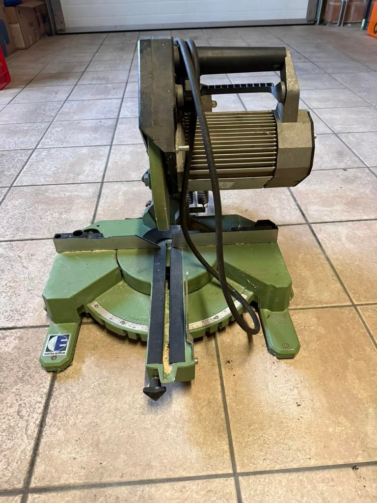 Afkort zaag, Ophalen, Gebruikt