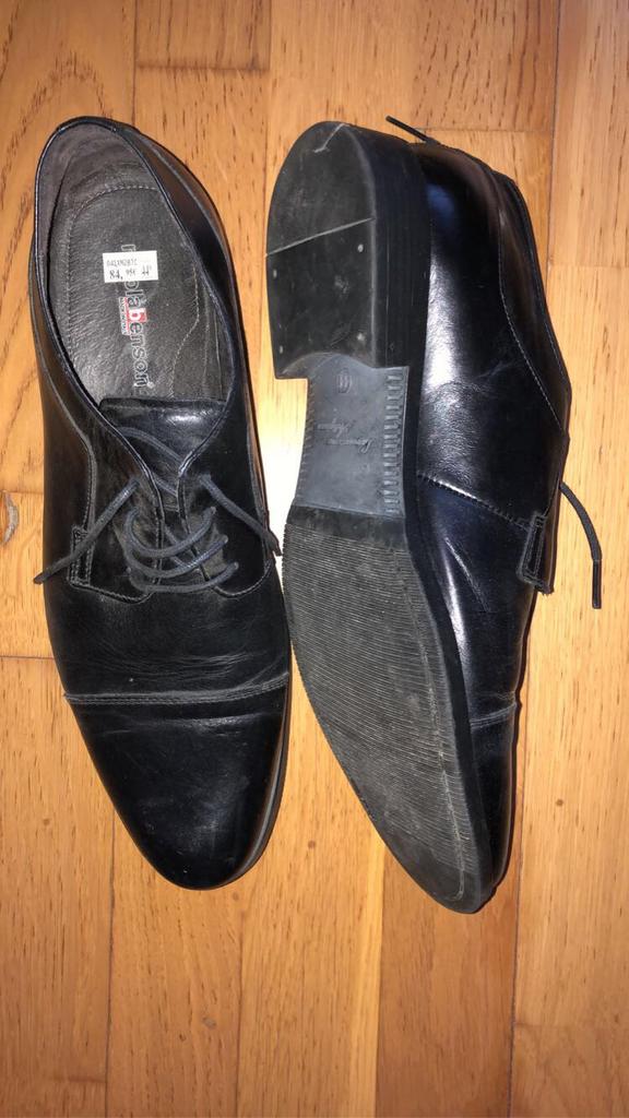 Chaussure Nicola Bendson, Enlèvement, Porté, Noir