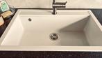 Prachtige gootsteen wastafel keuken, Huis en Inrichting, Ophalen, Nieuw, Crème