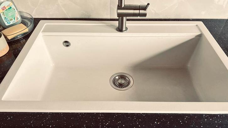 Bel évier, évier de cuisine, Maison & Meubles, Cuisine | Éléments de cuisine, Neuf, Crème, Enlèvement