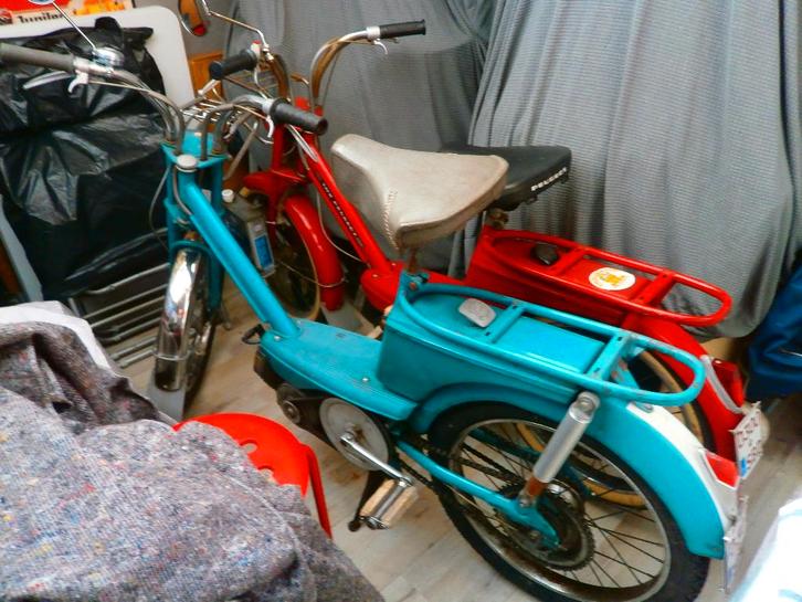 4 oldtimer brommers, Fietsen en Brommers, Brommers | Oldtimers, Ophalen