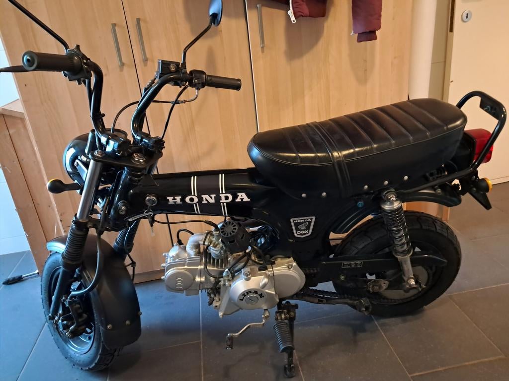 Skyteam dax klasse a Met 125cc blok, Ophalen