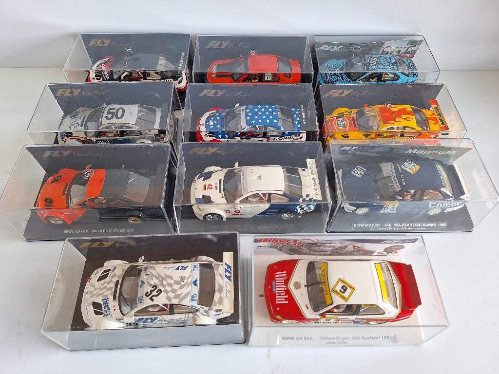 Fly 1 x of 14 x Bmw´s Alles Nieuw in Doos, Enfants & Bébés, Jouets | Circuits, Neuf, Autres marques, Électrique, Circuit