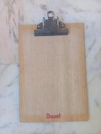 1 solide porte document en bois et métal (Pub. Duvel)., Collections, Enlèvement ou Envoi, Comme neuf, Autres types, Duvel