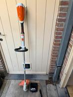 Stihl accu gras/bosmaaier + accu/lader, Tuin en Terras, Grastrimmers, Ophalen, Zo goed als nieuw, Accu