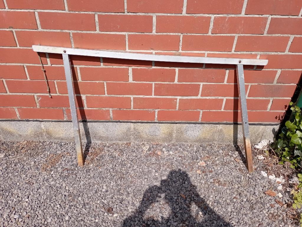 ladderrek voor aanhangwagenaluminium, Ophalen, Zo goed als nieuw