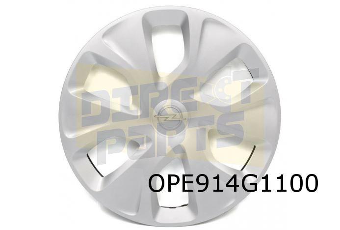 Opel Karl Wieldopset 14'' (4 stuks) Origineel! Opel Karl Wie, Auto diversen, Wieldoppen, -, Verzenden, -, Nieuw