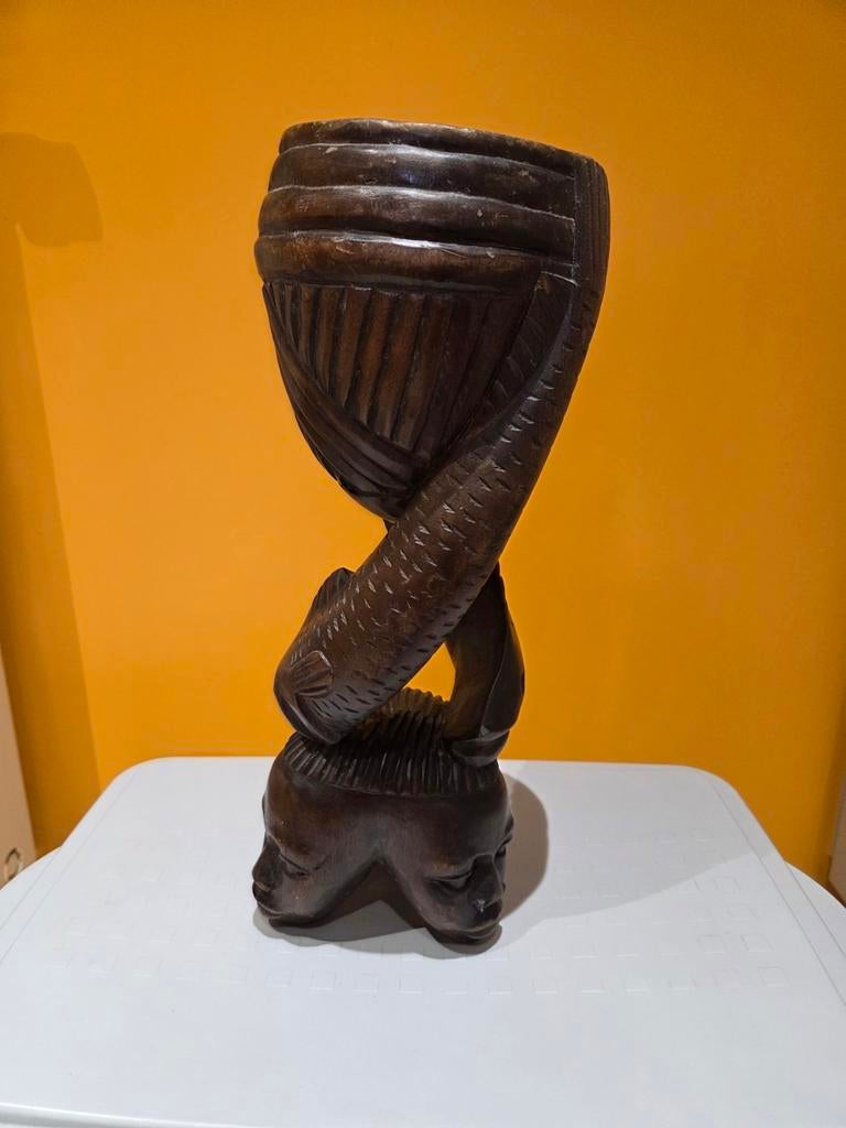 Sculpture africaine, Enlèvement ou Envoi