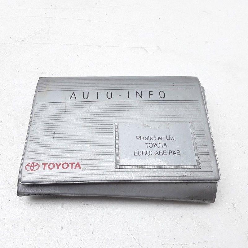 INSTRUKTIEBOEK Toyota Corolla Wagon (E11) (01-1997/12-2001), Gebruikt, Toyota