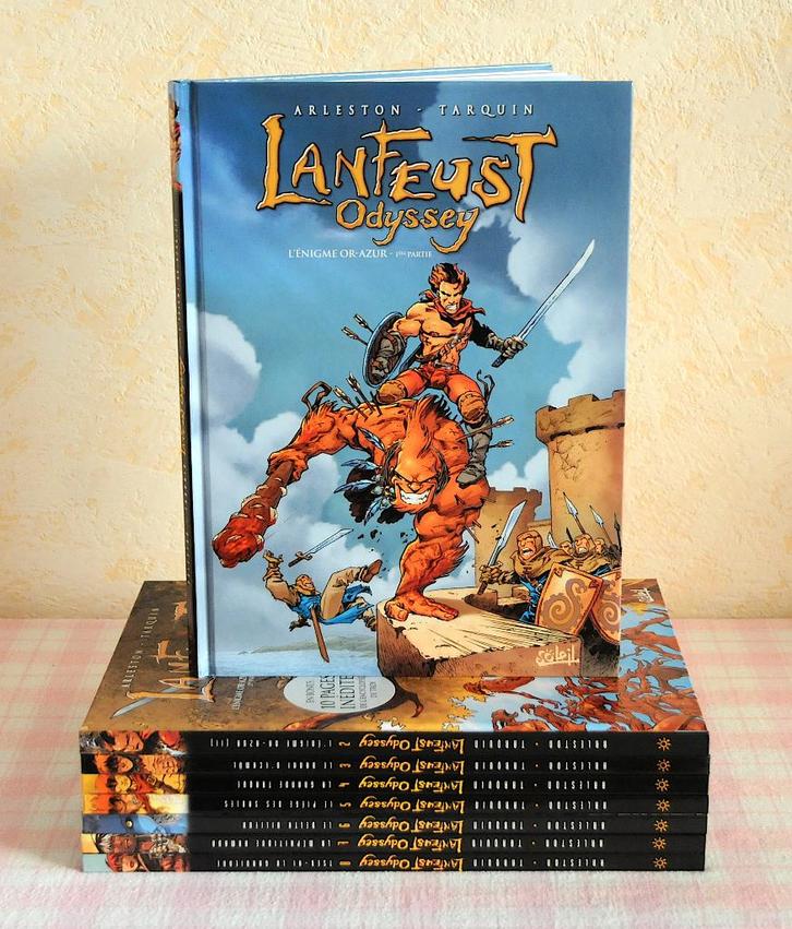 LANFEUST ODYSSEY - TARQUIN / ARLESTON - 8 VOLUMES, Livres, BD, Utilisé, Série complète ou Série, Enlèvement ou Envoi