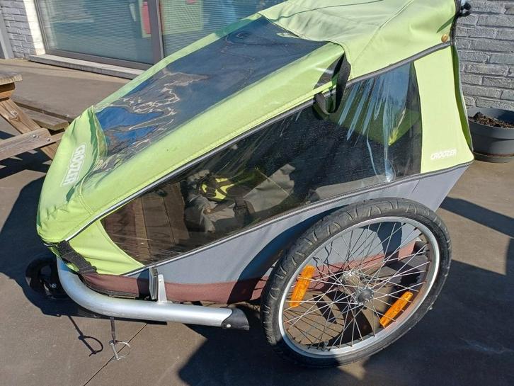 Fietskar Croozer Kid for 2, Fietsen en Brommers, Fietsaccessoires | Aanhangwagens en Karren, Gebruikt, Kinderkar, 20 tot 40 kg