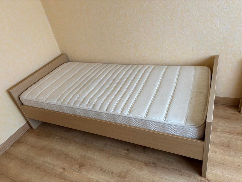 Eenpersoonsbed, Huis en Inrichting, Ophalen, Gebruikt, 90 cm, Eenpersoons