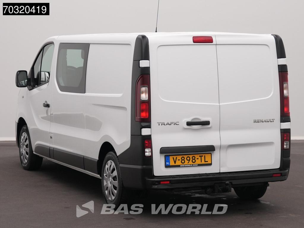 Renault Trafic 125PK Dubbel Cabine L2H1 Trekhaak Airco Cruis, Auto's, Stof, Gebruikt, Euro 6, 4 cilinders