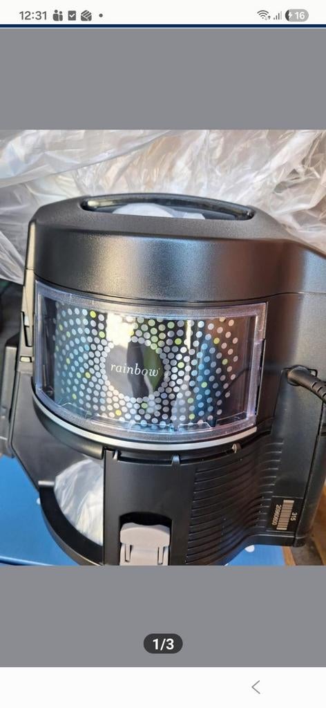 Waterstofzuiger Rainbow new in doos, Elektronische apparatuur, Stofzuigers, Stofzuiger, Ophalen of Verzenden