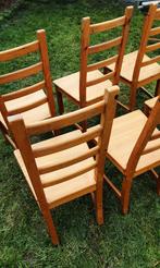 Chaises en bois, Brun, Enlèvement, Bois, Cinq, Six Chaises ou plus