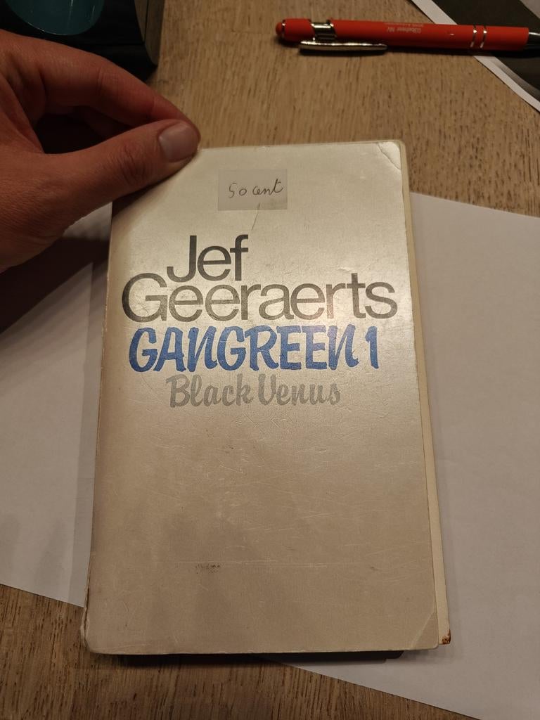 Jef Geeraerts Gangreen 1 Black Venus, Livres, Dictionnaires, Enlèvement ou Envoi