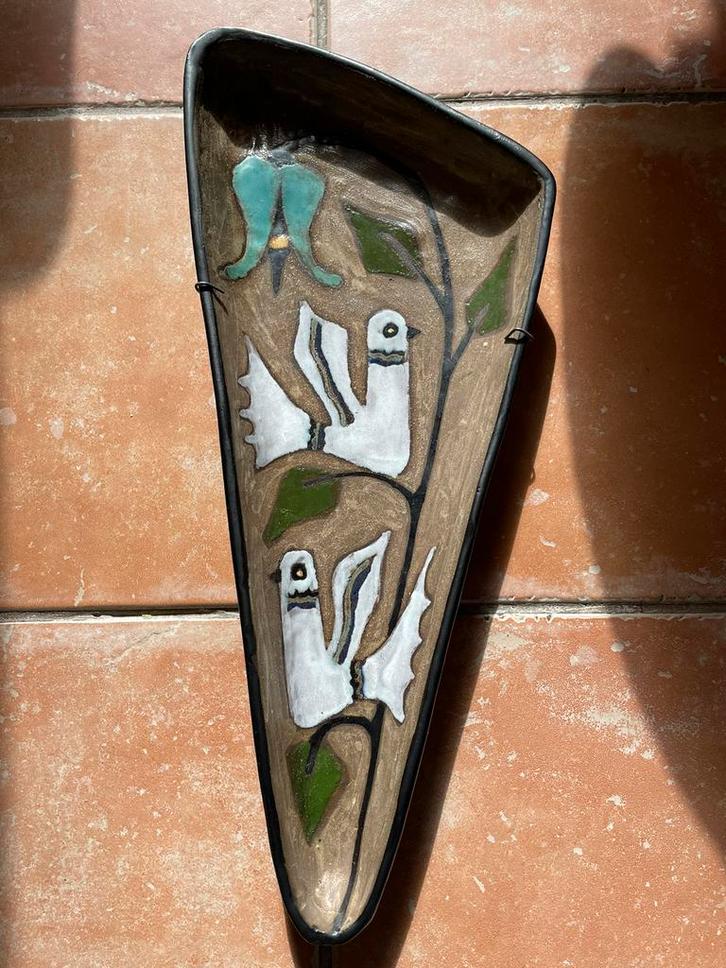 Grand plat Odette Dijeux, Antiquités & Art, Antiquités | Céramique & Poterie, Enlèvement ou Envoi