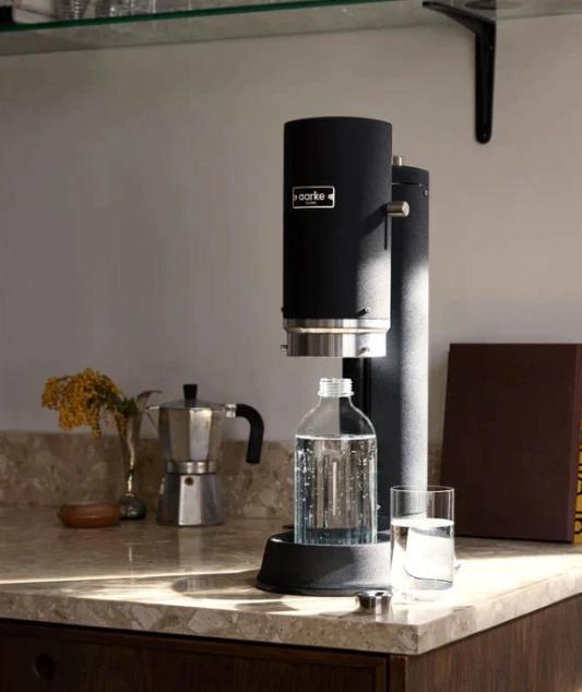 Dessalinisateur à eau gazeuse Aarke (noir), Electroménager, Machines à eau pétillante, Comme neuf, Enlèvement