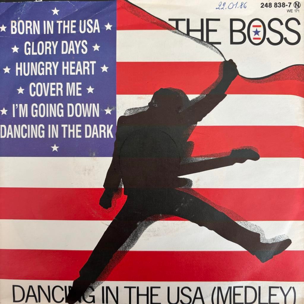 Bruce Springsteen ( the boss )- dancing in the usa ( medley), Ophalen of Verzenden, Zo goed als nieuw