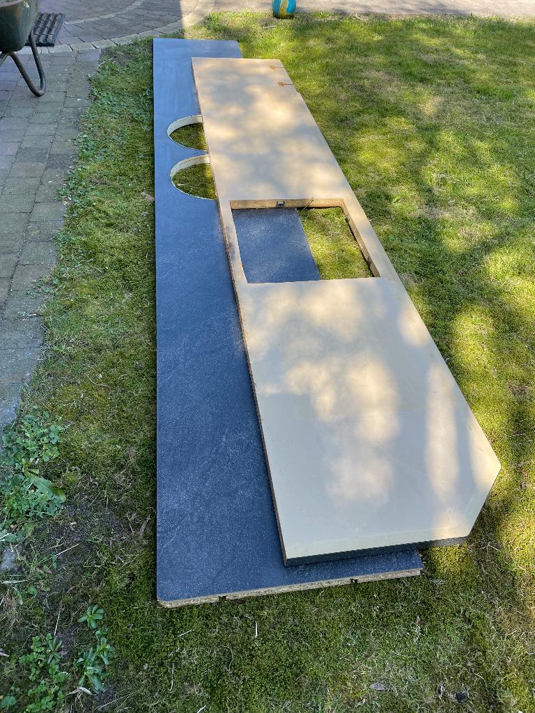 Keuken werkblad, Maison & Meubles, Cuisine | Éléments de cuisine, Enlèvement, Noir