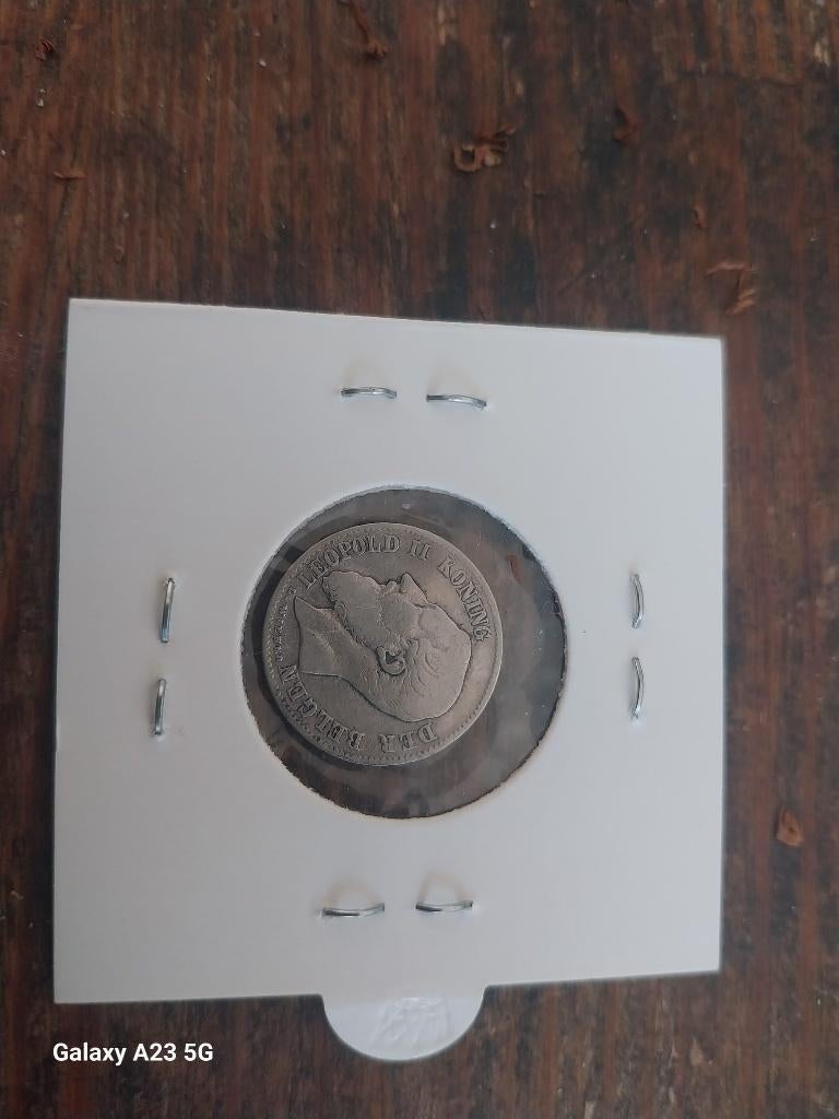 2 pièces en argent Leopold 1 et 2, Monnaie en vrac, Argent, Argent, Envoi