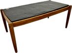 Vintage Deense Design Salontafel (Magnus Olesen) Leisteen, Antiek en Kunst, Ophalen