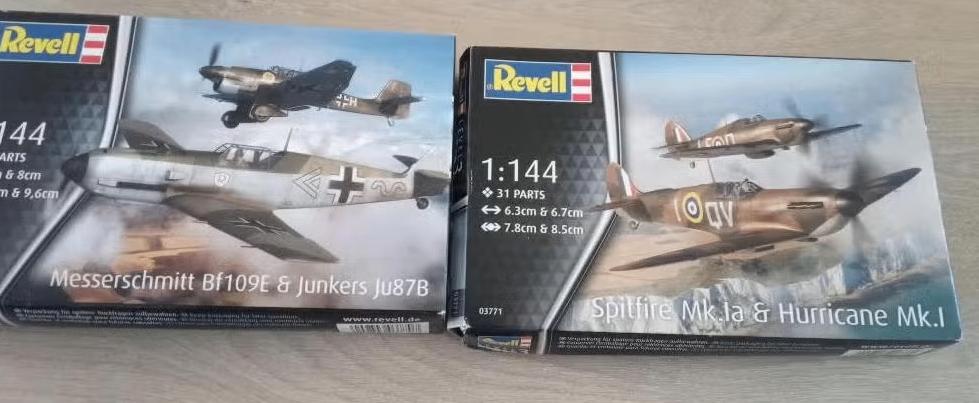2X Revell 1.144, Hobby en Vrije tijd, 1:72 tot 1:144, Revell, Nieuw, Ophalen of Verzenden